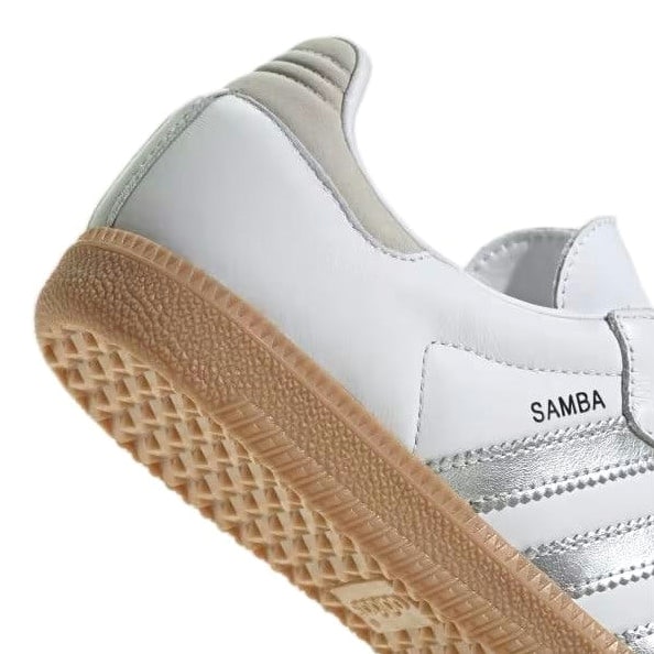 Samba OG White Silver Metallic Grey