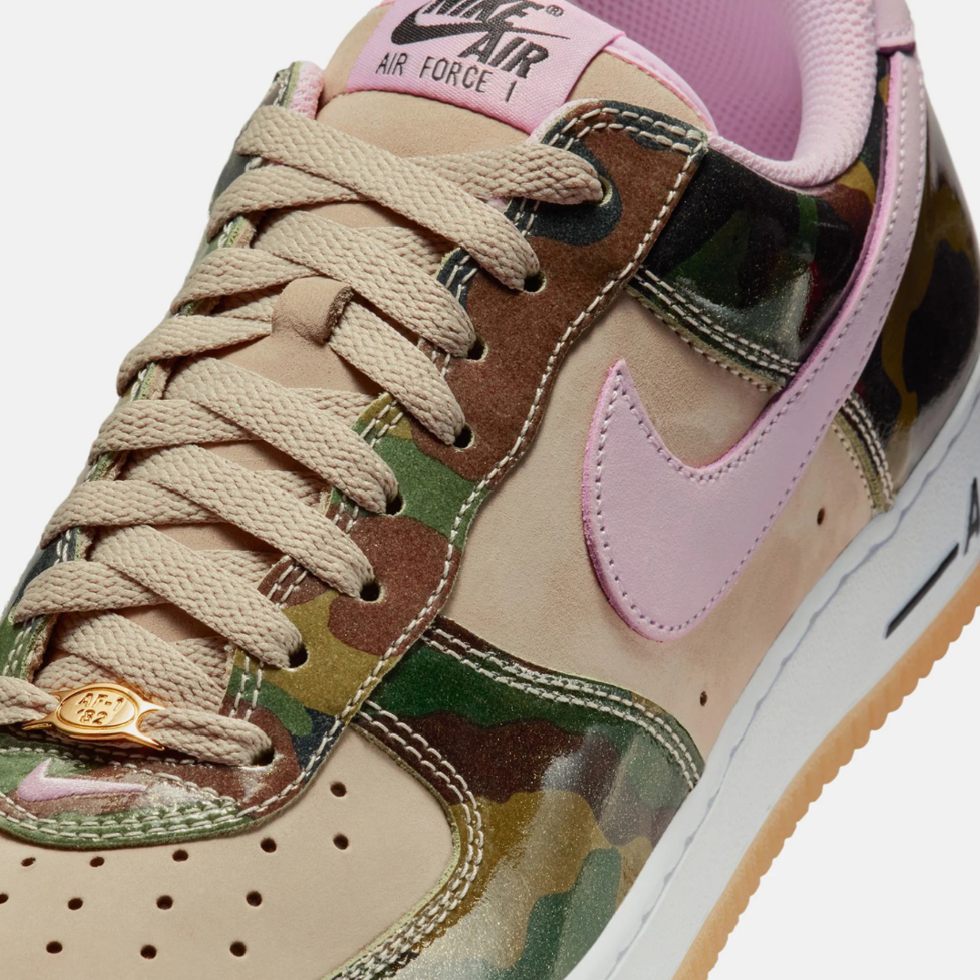 Air force 1 Low "Patent Camo pink"